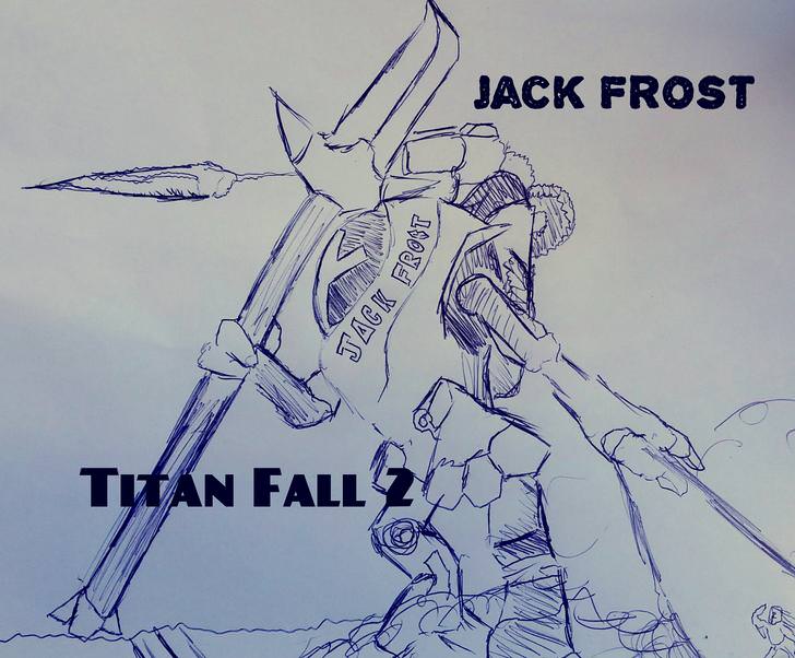 728x602 Titan Fall 2 (Jack Frost Sketch) - Jack Frost Sketch