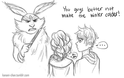 500x314 Elsa Meets The Guardians Part 4 On We Heart It - Jack Frost Sketch