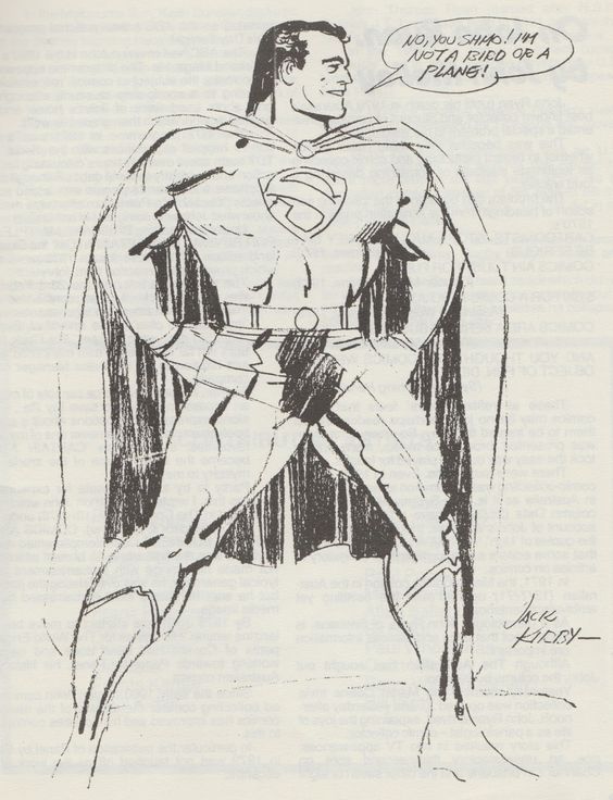 564x736 Comic Creators Praise Jack Kirby On His 100th Birthday - Jack Kirby Sketches