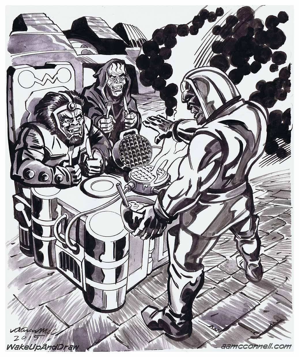1038x1236 Jack Kirby Aaron Mcconnell - Jack Kirby Sketches