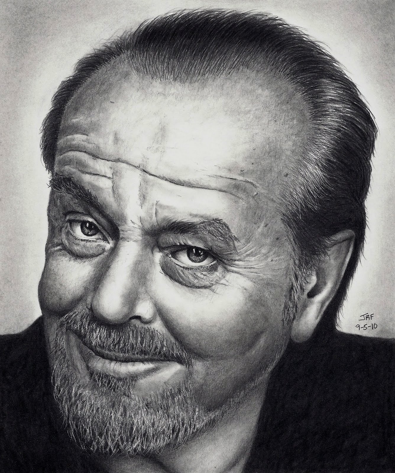 1336x1600 Jack Nicholson Sketch Drawing Skill - Jack Nicholson Sketch