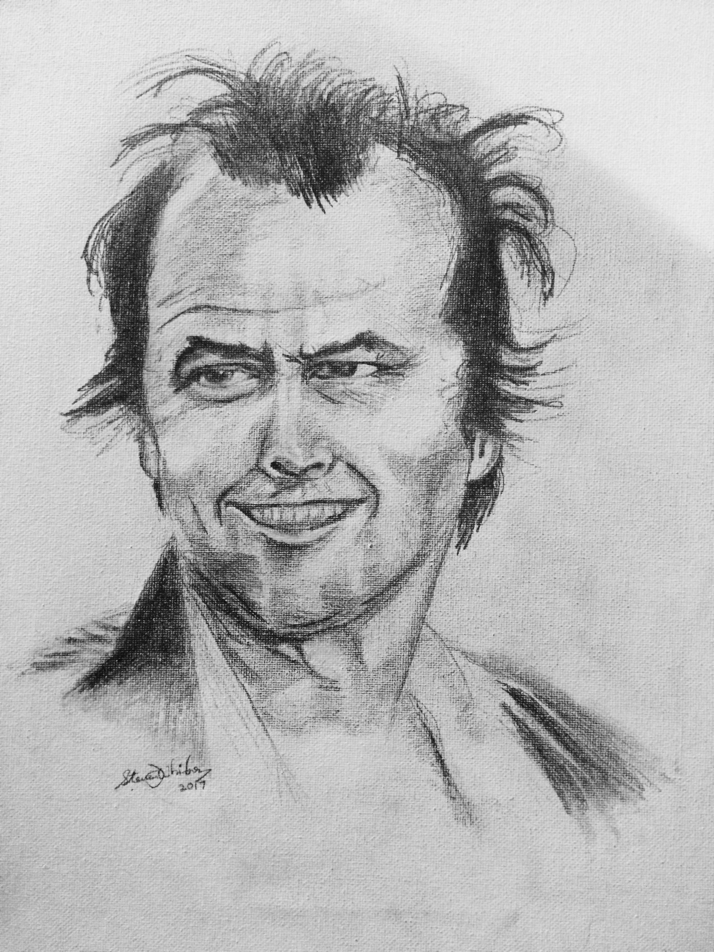 2448x3264 Jack Nicholson Sketch...2017 My Artwork Jack - Jack Nicholson Sketch