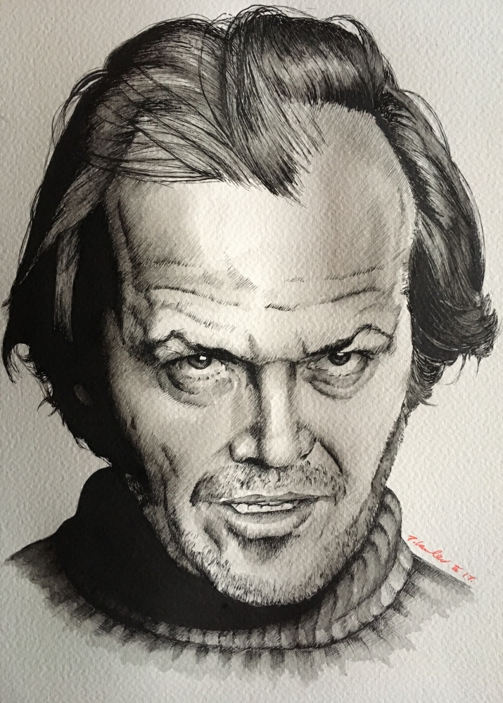 Jack Nicholson Sketch at PaintingValley.com | Explore collection of ...