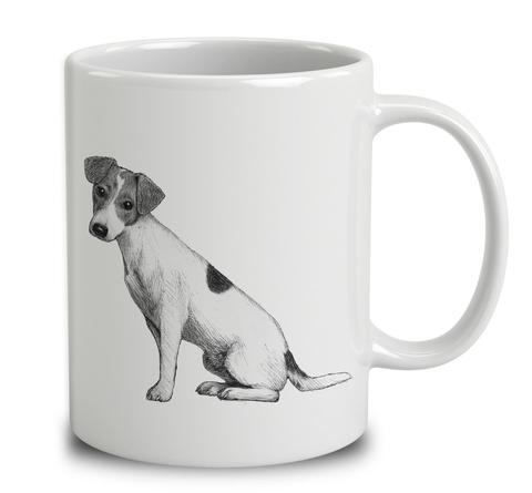480x445 Jack Russell Terrier Sketch Mug Empire - Jack Russell Sketch