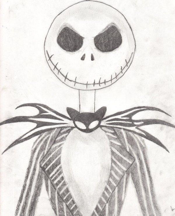 600x740 Jack Skellington Pumpkin Carving The Pumpkin King Evi Party - Jack Skellington Sketch