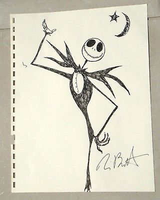 Jack Skellington Sketch at PaintingValley.com | Explore collection of ...