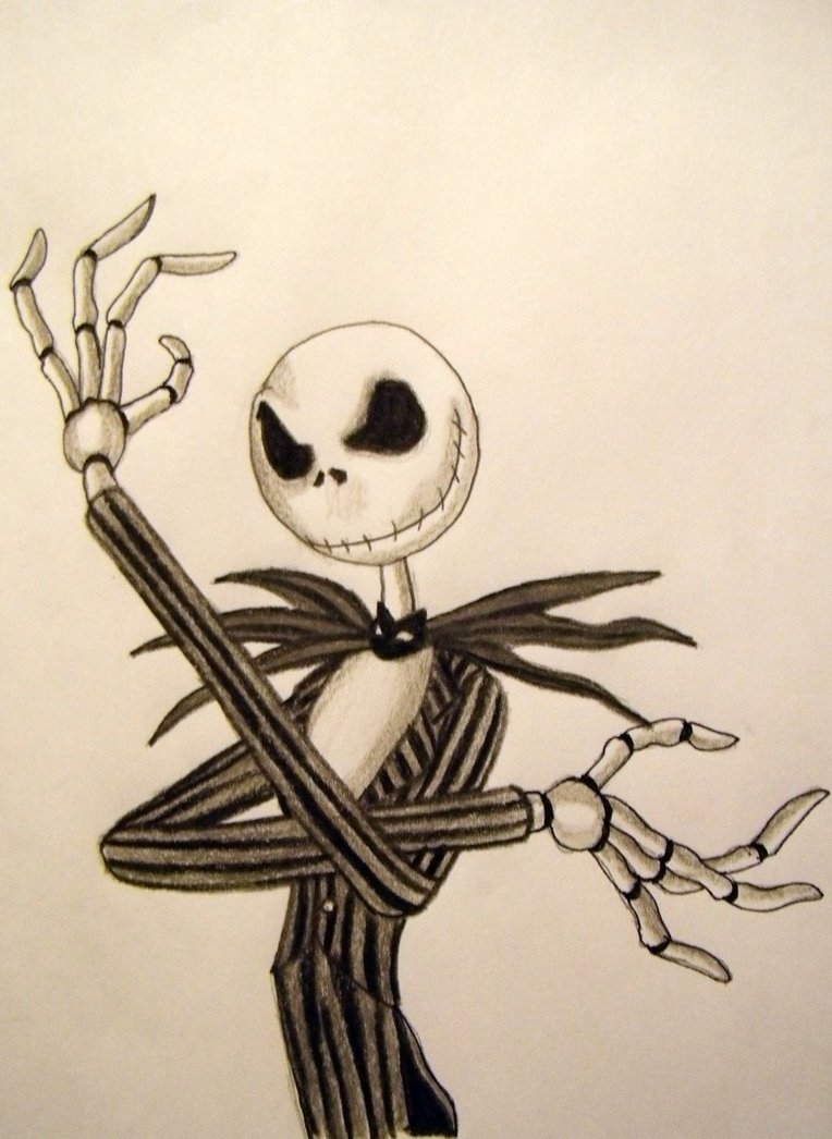 764x1046 Another Jack Skellington Sketch By Sinisterseshoumaru - Jack Skellington Sketch