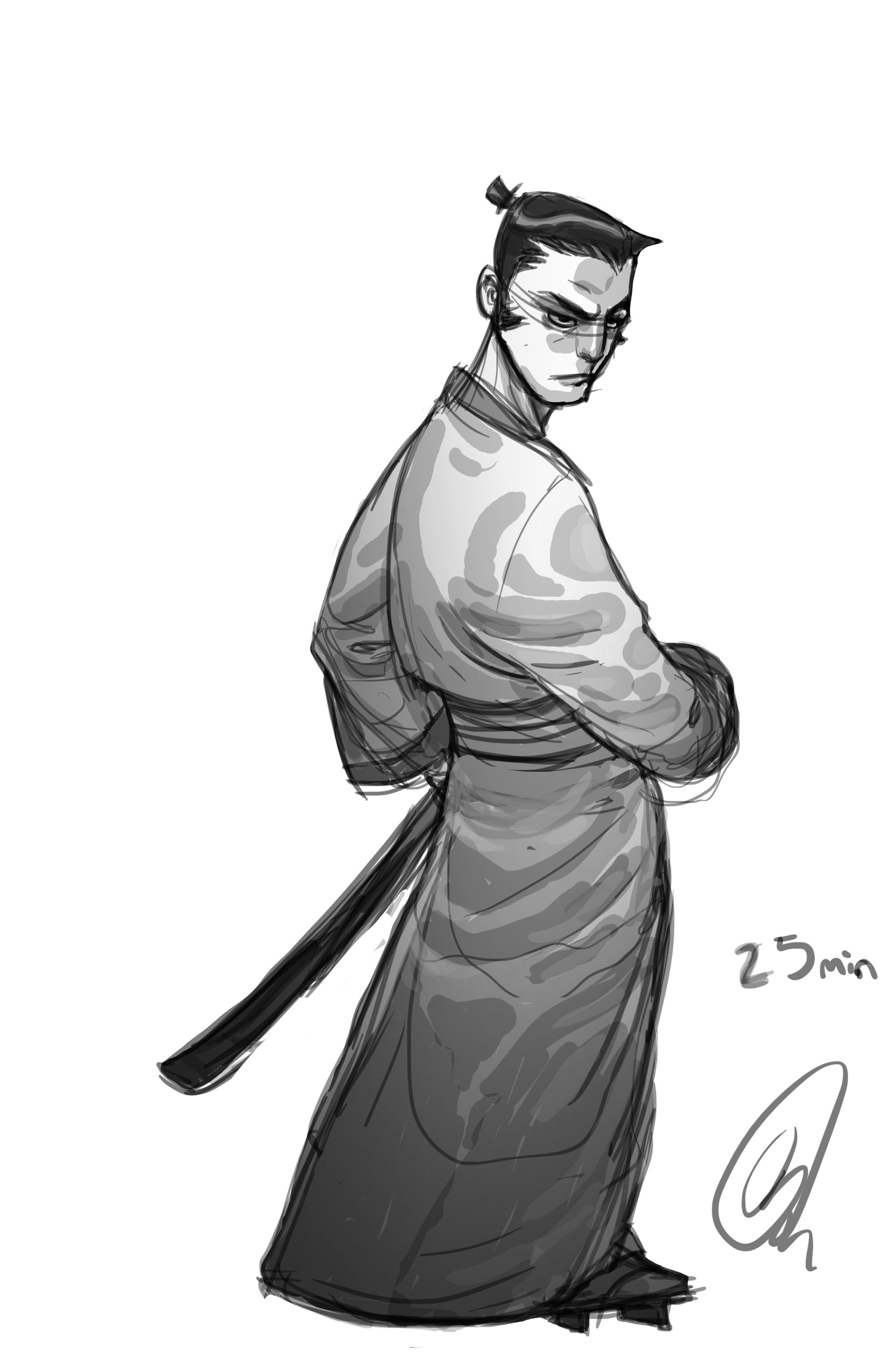 2040x3150 Samurai Jack Sketch - Jack Sketch