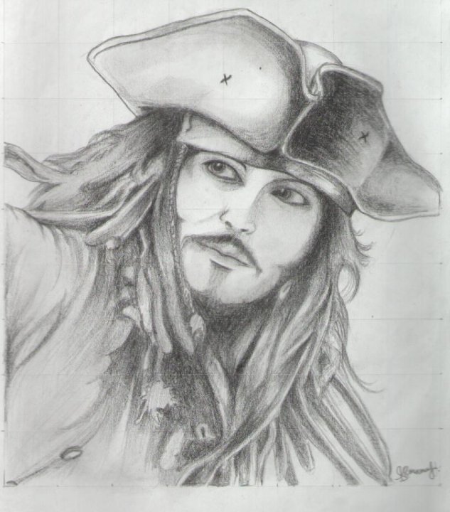 Jack Sparrow Sketch At Paintingvalley.com 