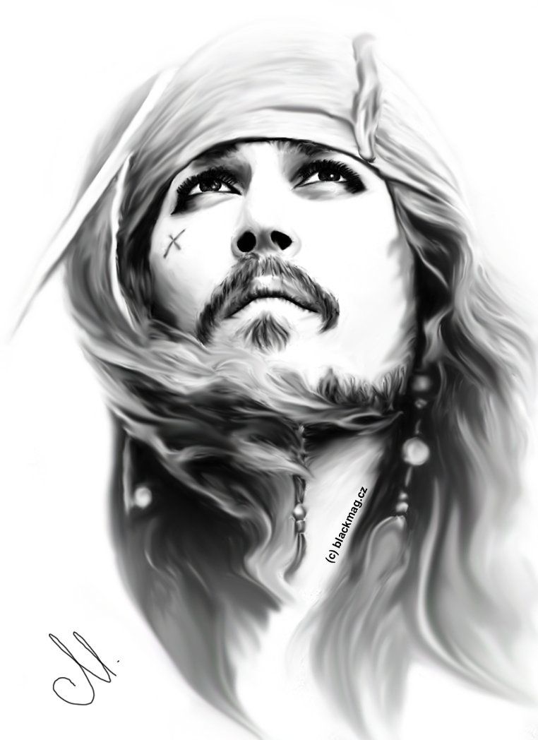 762x1048 Jack Sparrow - Jack Sparrow Sketch