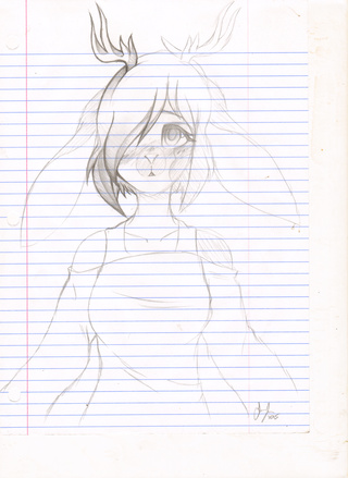 320x439 Jackalope - Jackalope Sketch