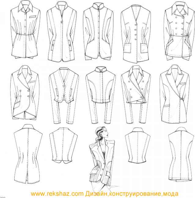  Jacket Sketch at PaintingValley.com Explore collection of Jacket Sketch