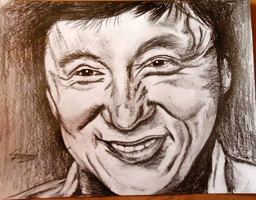 852x666 Jackie Chan Sketch By Chrisrobinsonsart - Jackie Chan Sketch