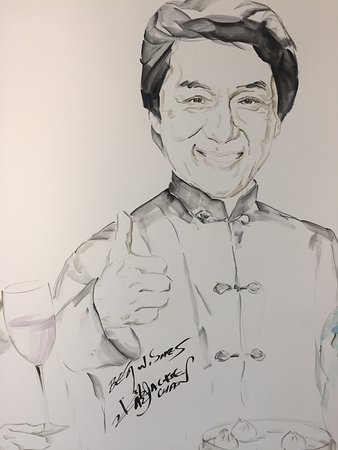 338x450 Jackie Chan Restaurant Wall Art - Jackie Chan Sketch