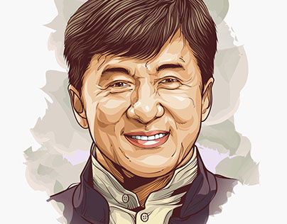404x316 Jackie Chan On Behance - Jackie Chan Sketch