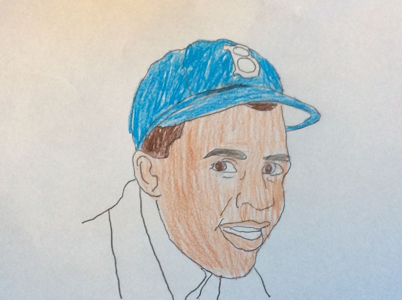 1280x956 Jackie Robinson My Hero - Jackie Robinson Sketch