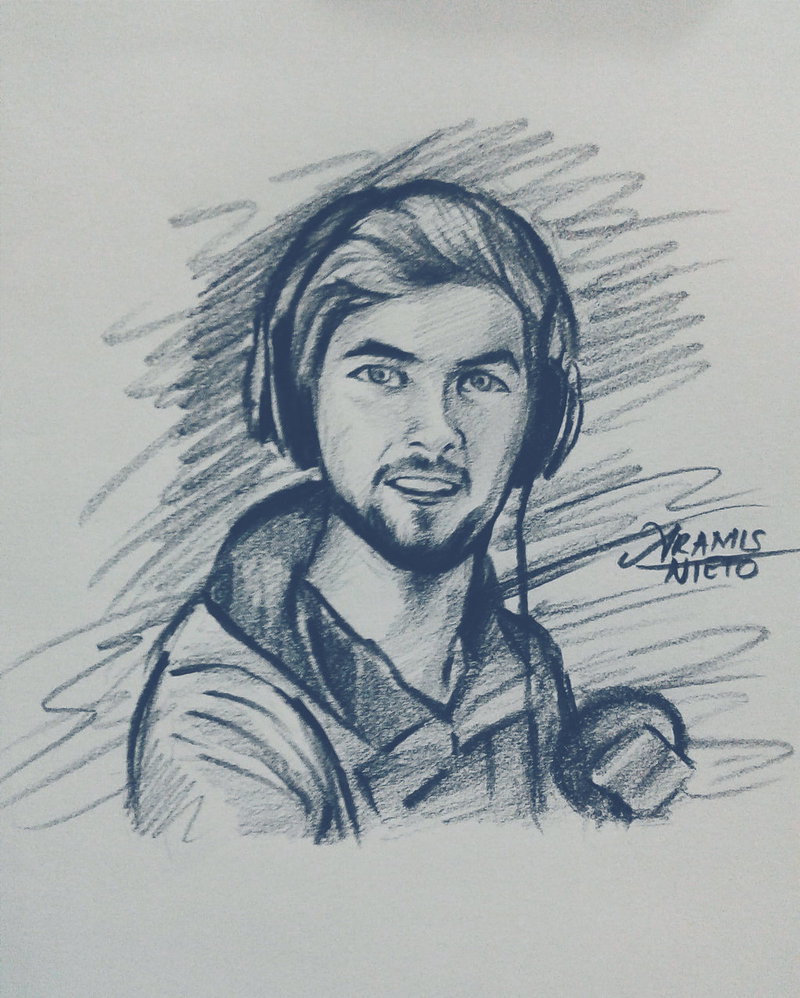 800x998 Quick Sketch Of Jacksepticeye By Ramnieto - Jacksepticeye Sketch