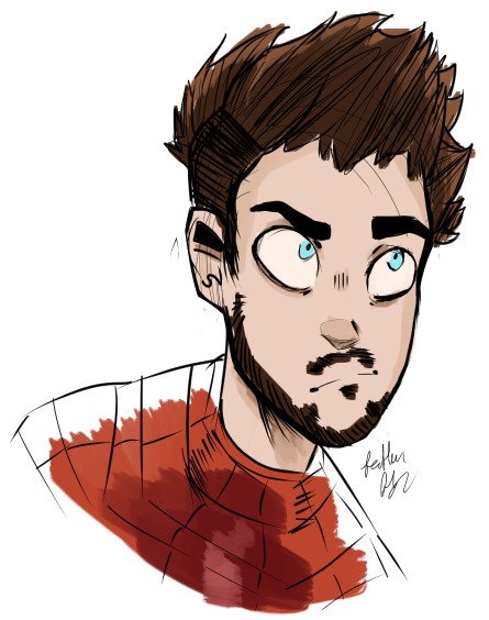 445x564 Jacksepticeye Sketch Tumblr - Jacksepticeye Sketch