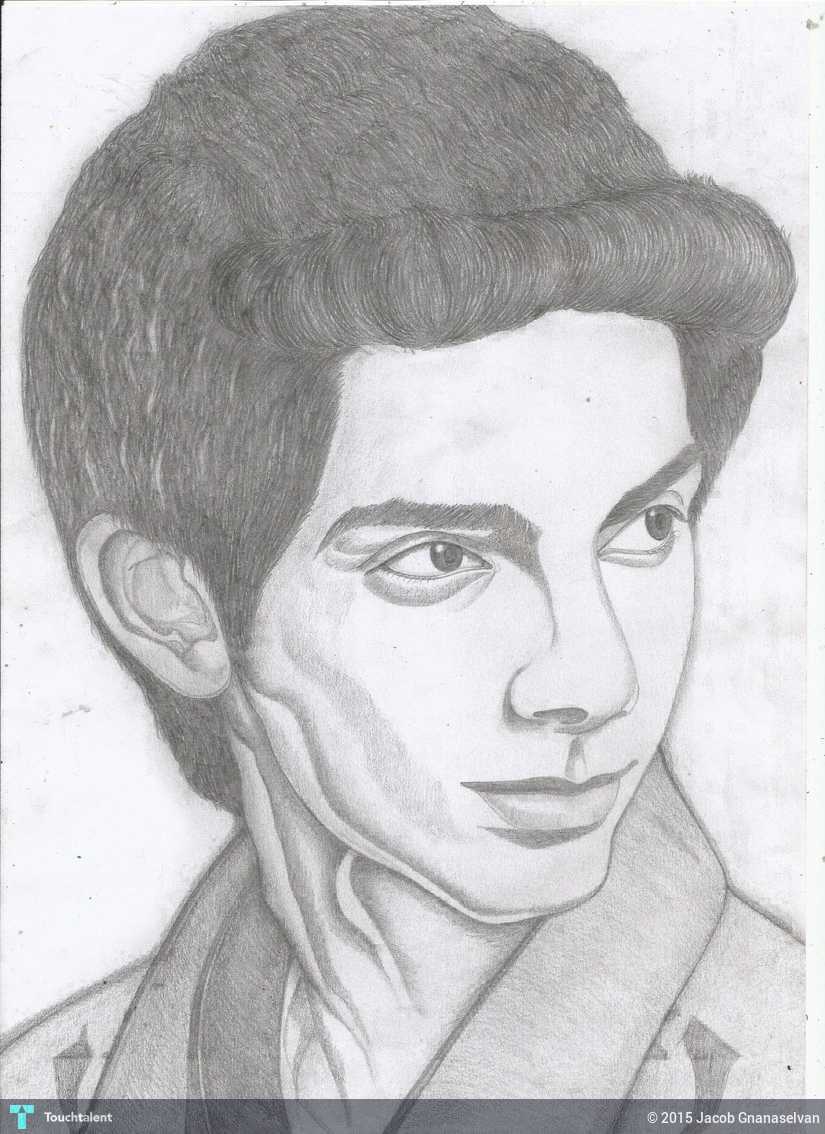 825x1134 Jackhi Pencil Drawing.. Anirudh Pencil Sketch.. Touchtalent - Jacob Sketch