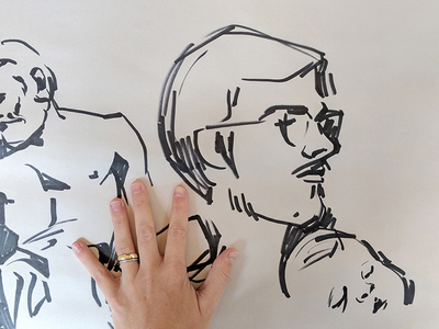 400x300 Jacob Amp Elisabet Sketch By Tracy K Greene - Jacob Sketch