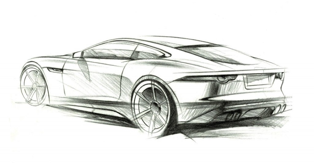 1024x532 Jaguar All The Sketches - Jaguar Car Sketch