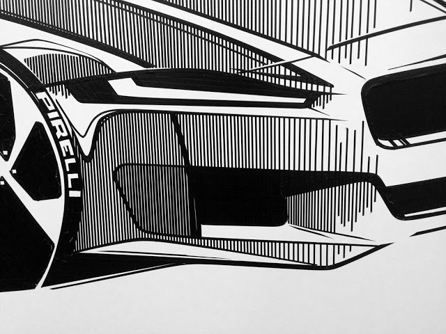 640x480 Luiz Antonelli Jaguar Xe - Jaguar Car Sketch