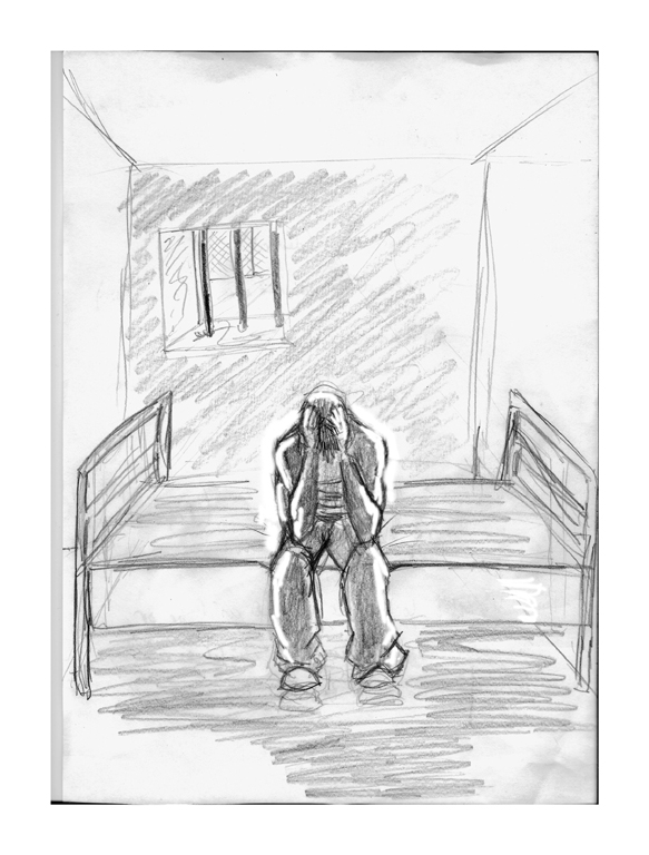 583x768 Illustration Jo Fox Adventures In Art - Jail Sketch