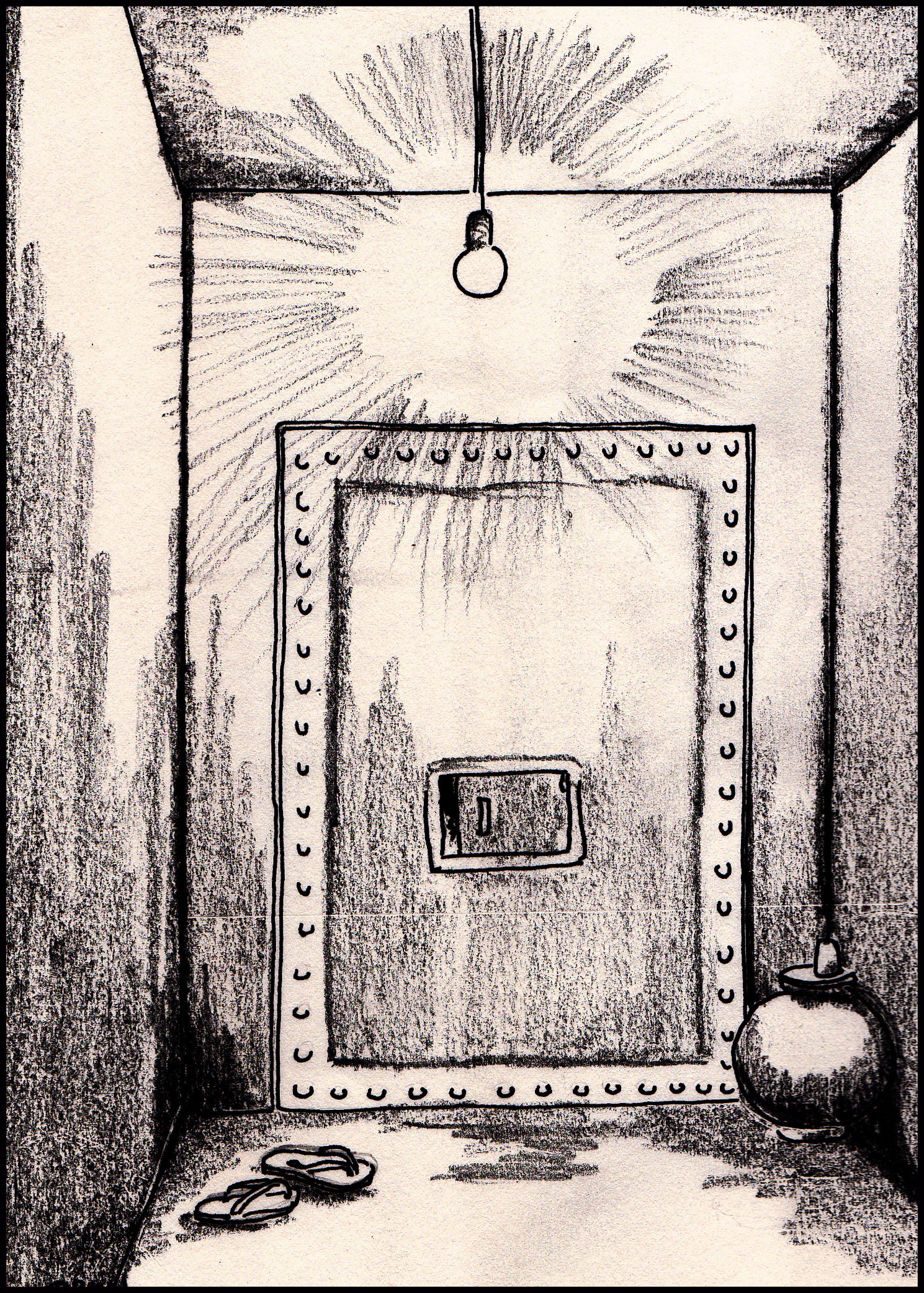 1489x2083 Press Release Indefinite Hunger Strike By Zabiuddin Ansari In - Jail Sketch