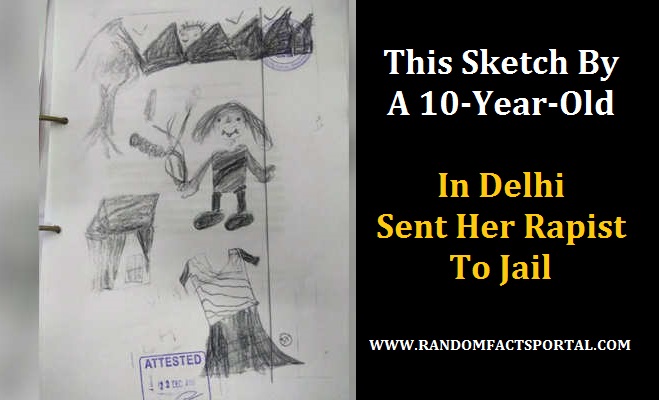 659x400 This Sketch By A 10 Year Old In Delhi Sent Her Rapist To Jail - Jail Sketch