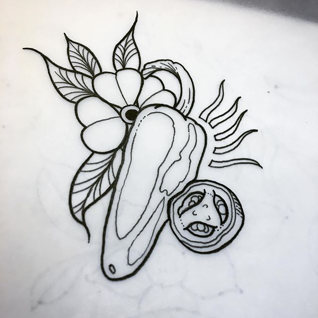 640x640 Cute And Spicy Flash This Morning! I Love I Eat Them - Jalapeno Sketch