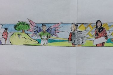 380x253 Young Artists From Jamaica Tackle High School Dropout Crisis With - Jamaica Sketch