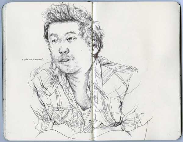 600x466 James Jean Gallery - James Jean Sketch