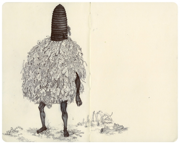 692x555 James Jean Sketches Empty Kingdom - James Jean Sketch