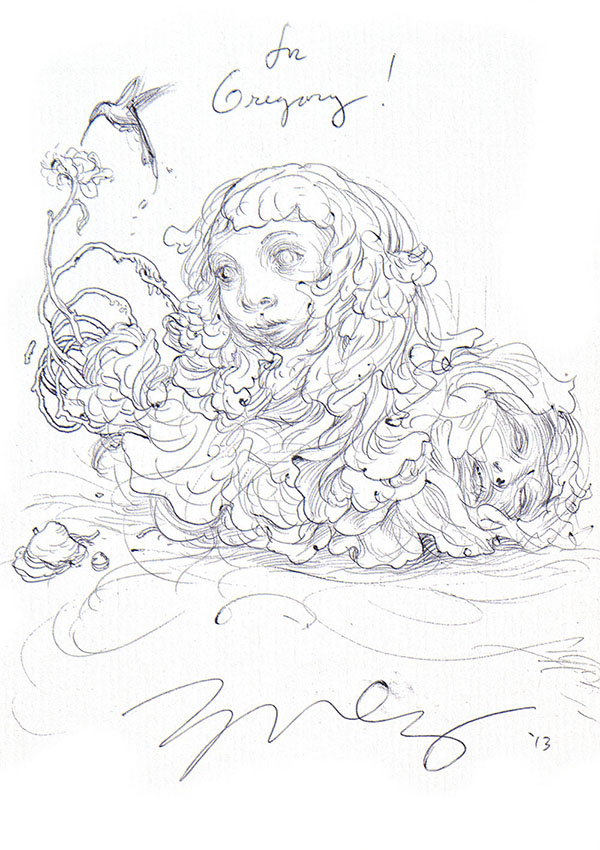 600x850 James Jean Sketch - James Jean Sketch
