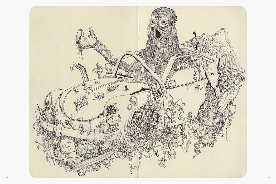 1047x700 Pareidolia A Retrospective Of Beloved And New Works By James Jean - James Jean Sketch