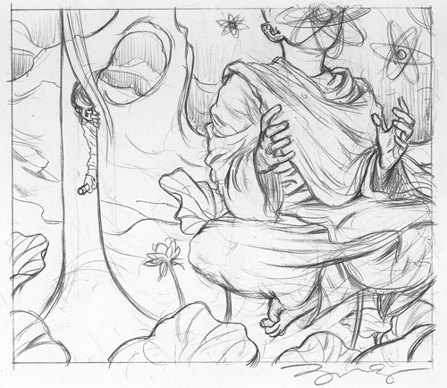 500x434 Sketchbook James Jean (Kwc Blog) - James Jean Sketch