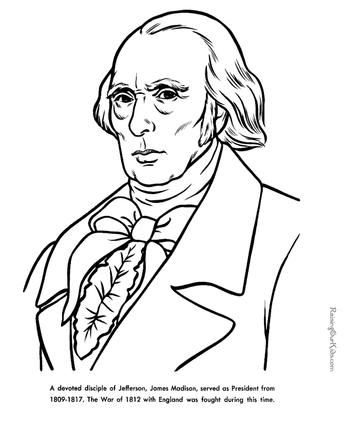 670x820 James Madison Facts And Pictures! - James Madison Sketch