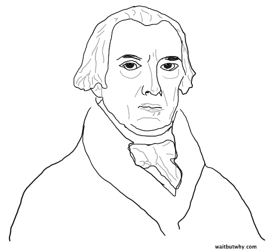 James Madison Sketch at PaintingValley.com | Explore collection of ...