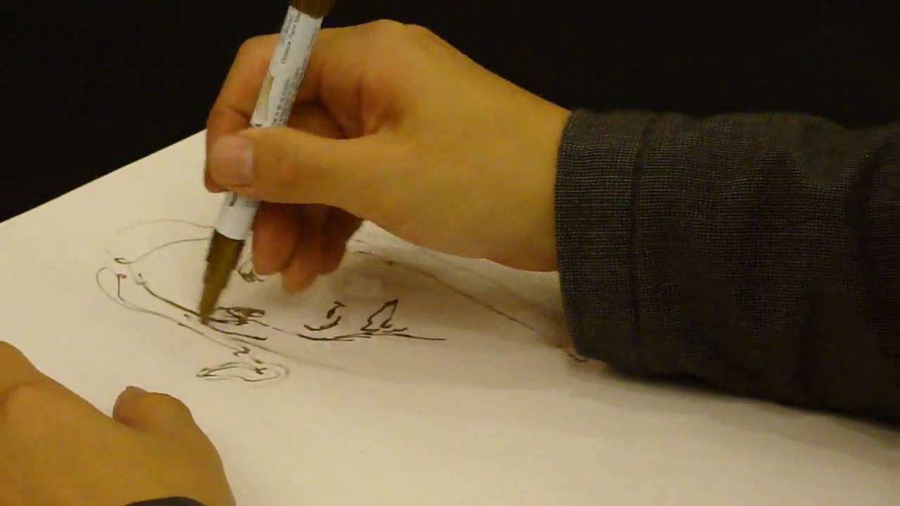 1280x720 James Jean Doing A Sketch - James Sketch