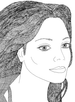 258x350 Janet Jackson - Janet Jackson Sketch