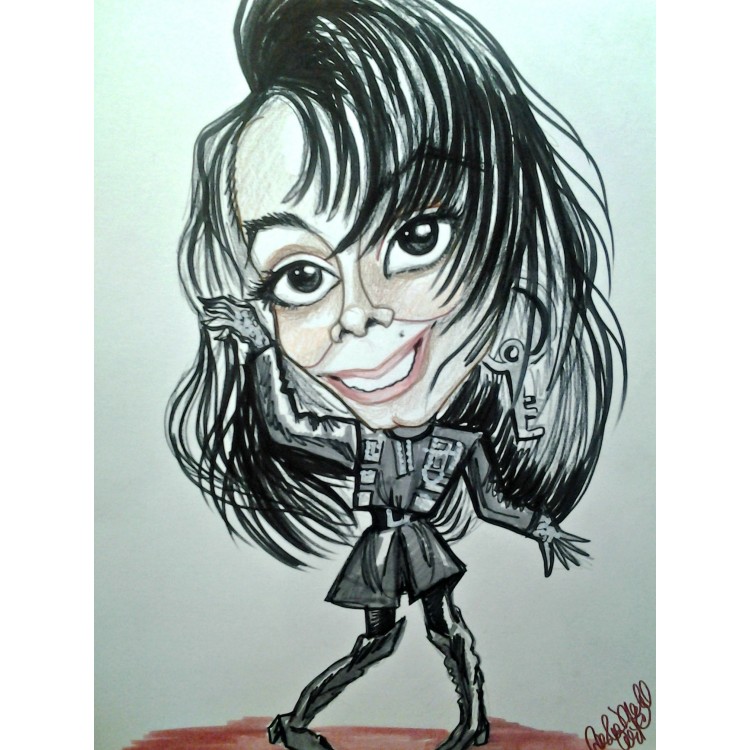 750x750 Janet Jackson Pop Portrait Rock And Roll Caricature Music Art, Artwork - Janet Jackson Sketch
