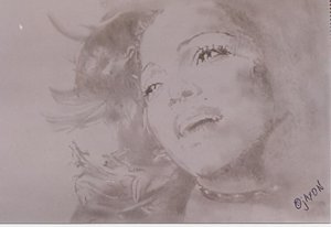 300x206 Janet Jackson Drawings Fine Art America - Janet Jackson Sketch