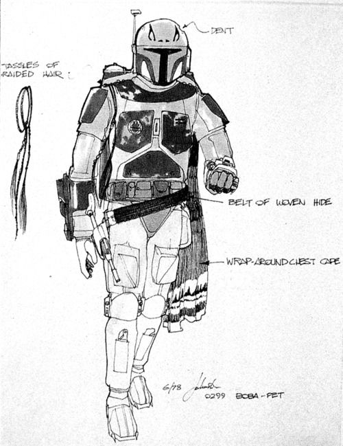 500x649 Bobs Fett Sketch By Joe Johnson Star Wars Star - Jango Fett Sketch