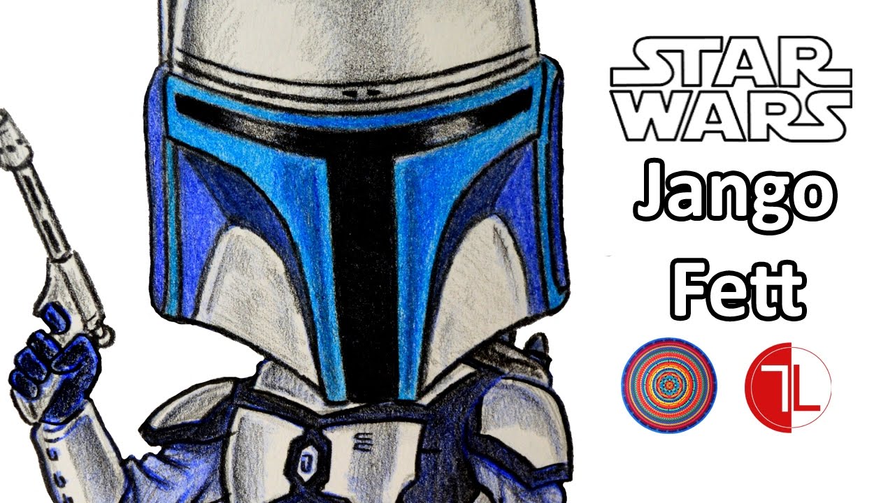 1280x720 Star Wars Jango Fett Chibi - Jango Fett Sketch