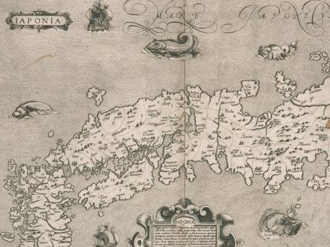 480x360 Daniel Crouch Rare Books Offers Collection Of Maps Of Japan - Japan Map Sketch