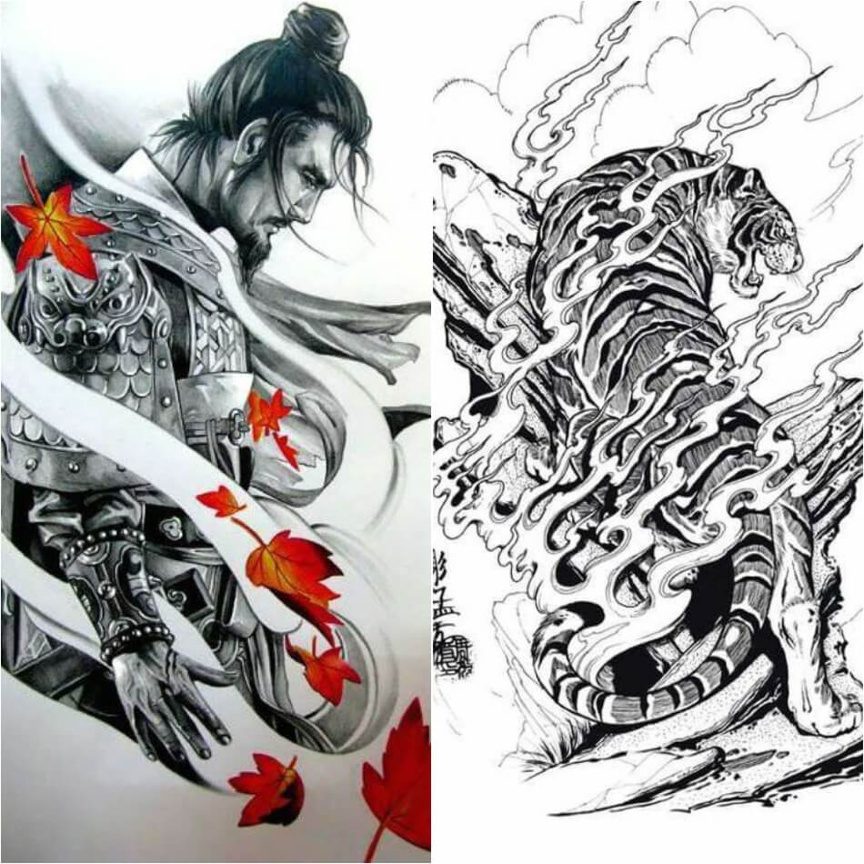 950x950 Japanese Tattoos (Irezumi) - Japan Tattoo Sketch