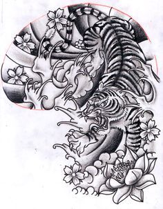 236x303 99 Best Tebori Images Japanese Tattoos, Tattoo - Japan Tattoo Sketch