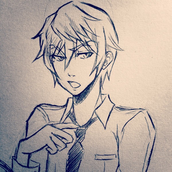 600x600 55 Beautiful Anime Drawings Art And Design - Japanese Anime Sketches