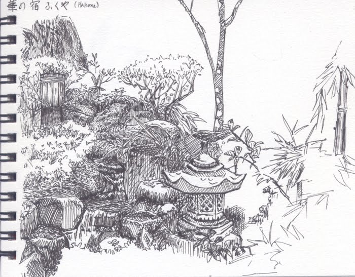 700x547 List Of Synonyms And Antonyms Of The Word Japanese Garden Drawings - Japanese Art Sketches