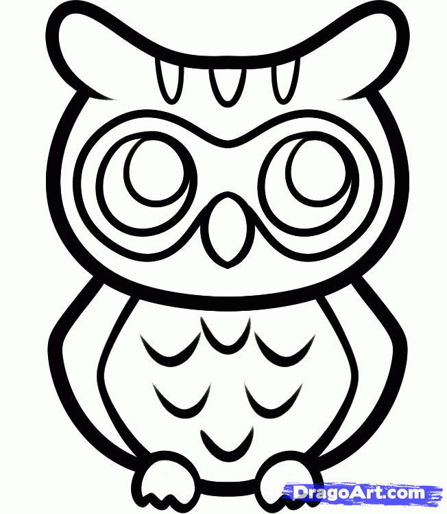 652x749 How To Draw An Anime Owl, Step By Step, Anime Animals, Anime, Draw - Japanese Cartoon Sketch